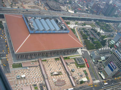 The train station